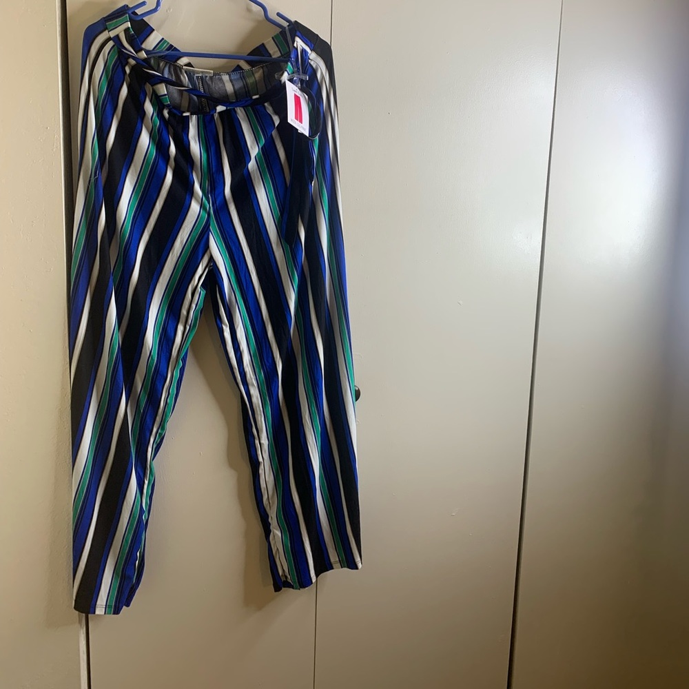 Colorful Striped Trousers